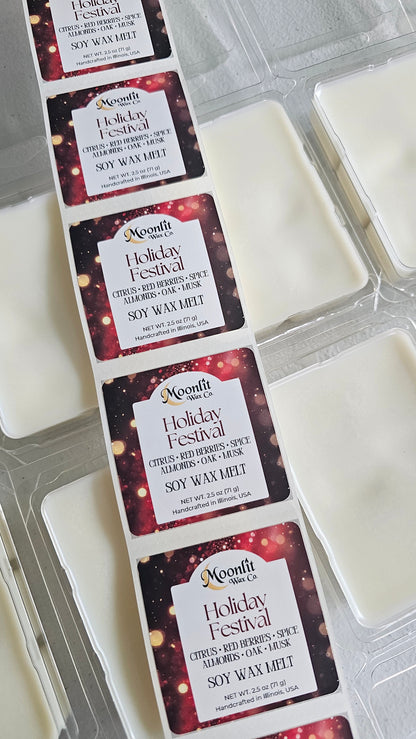 Winter & Holiday Soy Wax Melts