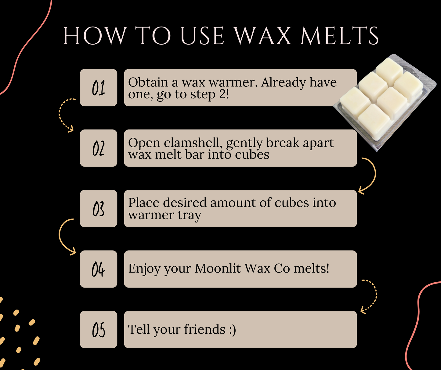 Fall Scented Soy Wax Melts