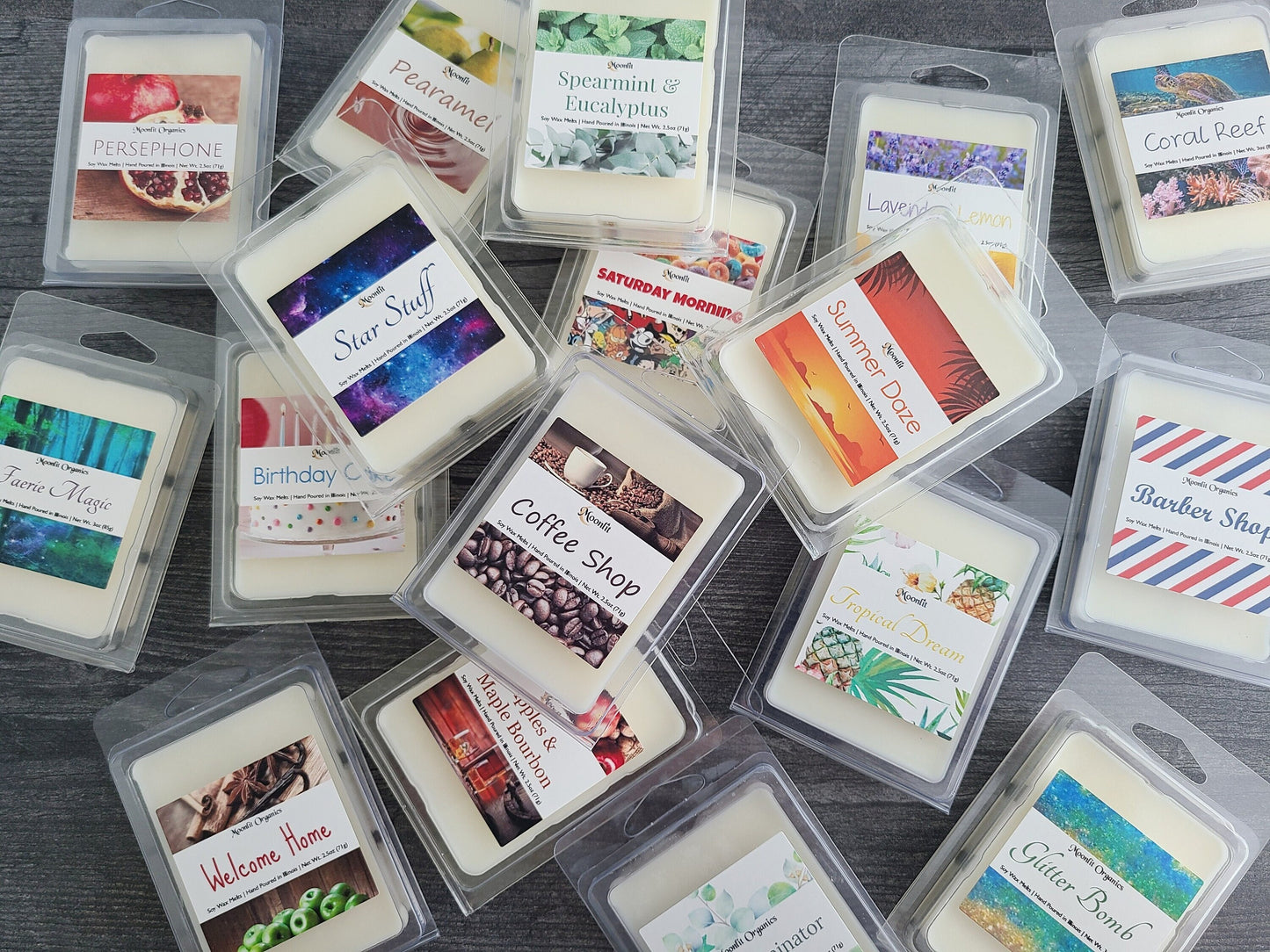 Soy Wax Melts Highly Scented, Wax Tarts, Floral Scents, Manly Scented