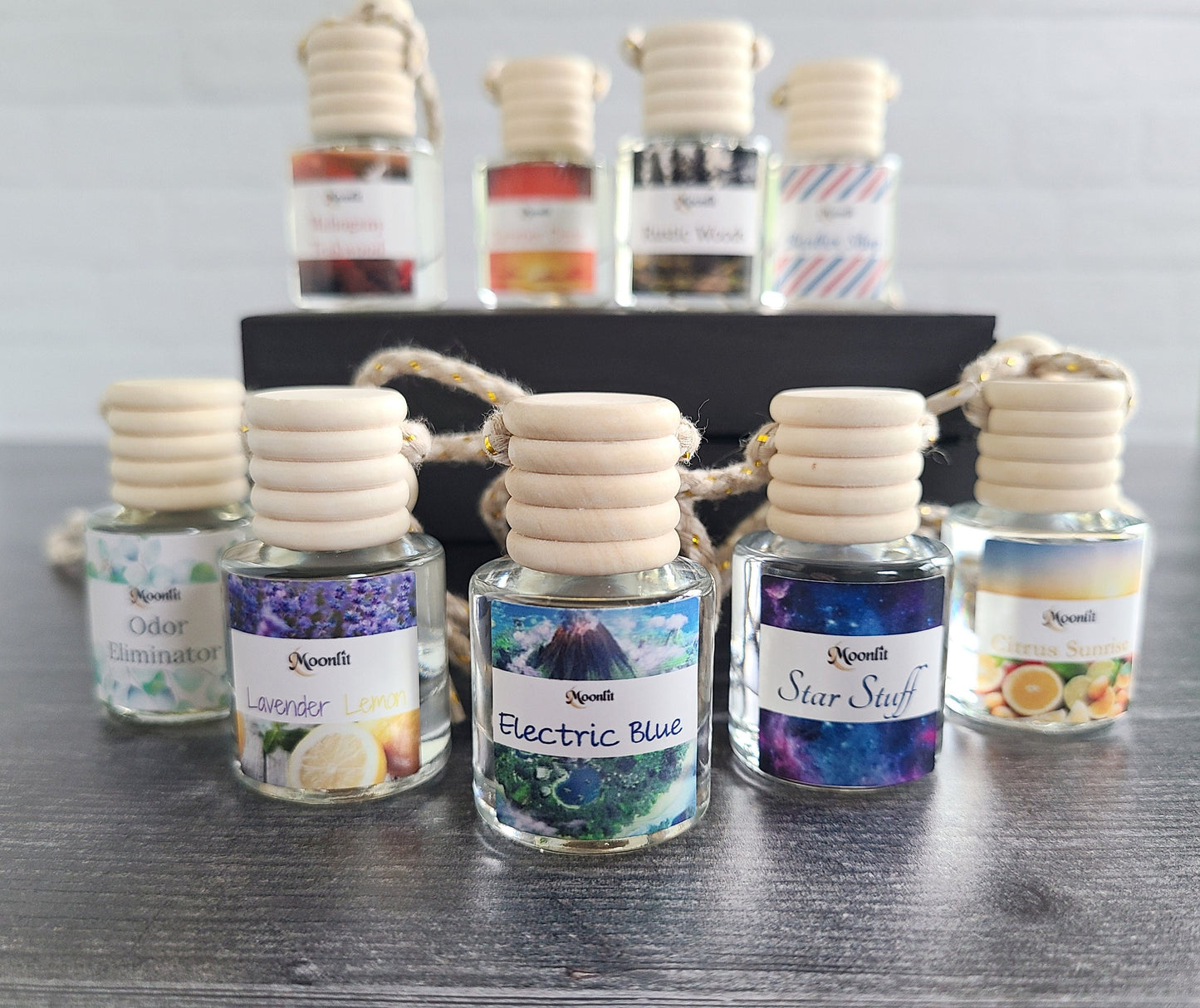 Car Fragrance Diffuser, Premium Air Freshener, Choice of Scents, Vehicle Scent Hanging