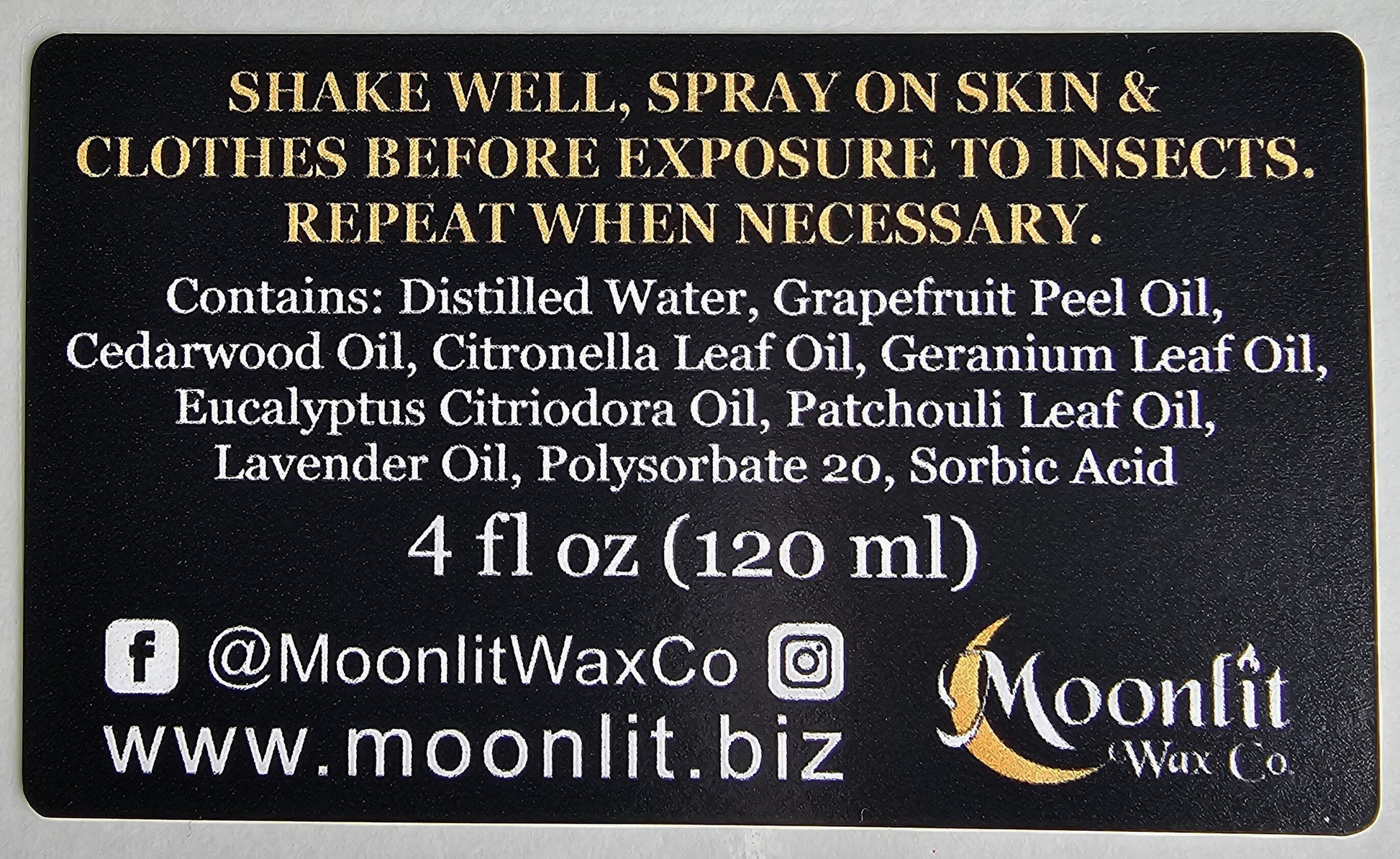 Bug Repellent, Eco Friendly, Natural Insect Repellent, Kid Safe, Mosquito Spray