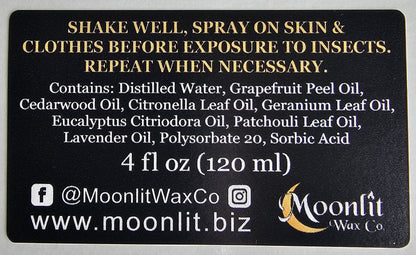 Bug Repellent, Eco Friendly, Natural Insect Repellent, Kid Safe, Mosquito Spray