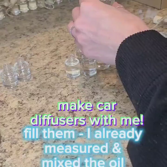 Car Fragrance Diffuser, Premium Air Freshener, Choice of Scents, Vehicle Scent Hanging