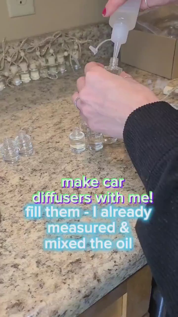 Car Fragrance Diffuser, Premium Air Freshener, Choice of Scents, Vehicle Scent Hanging