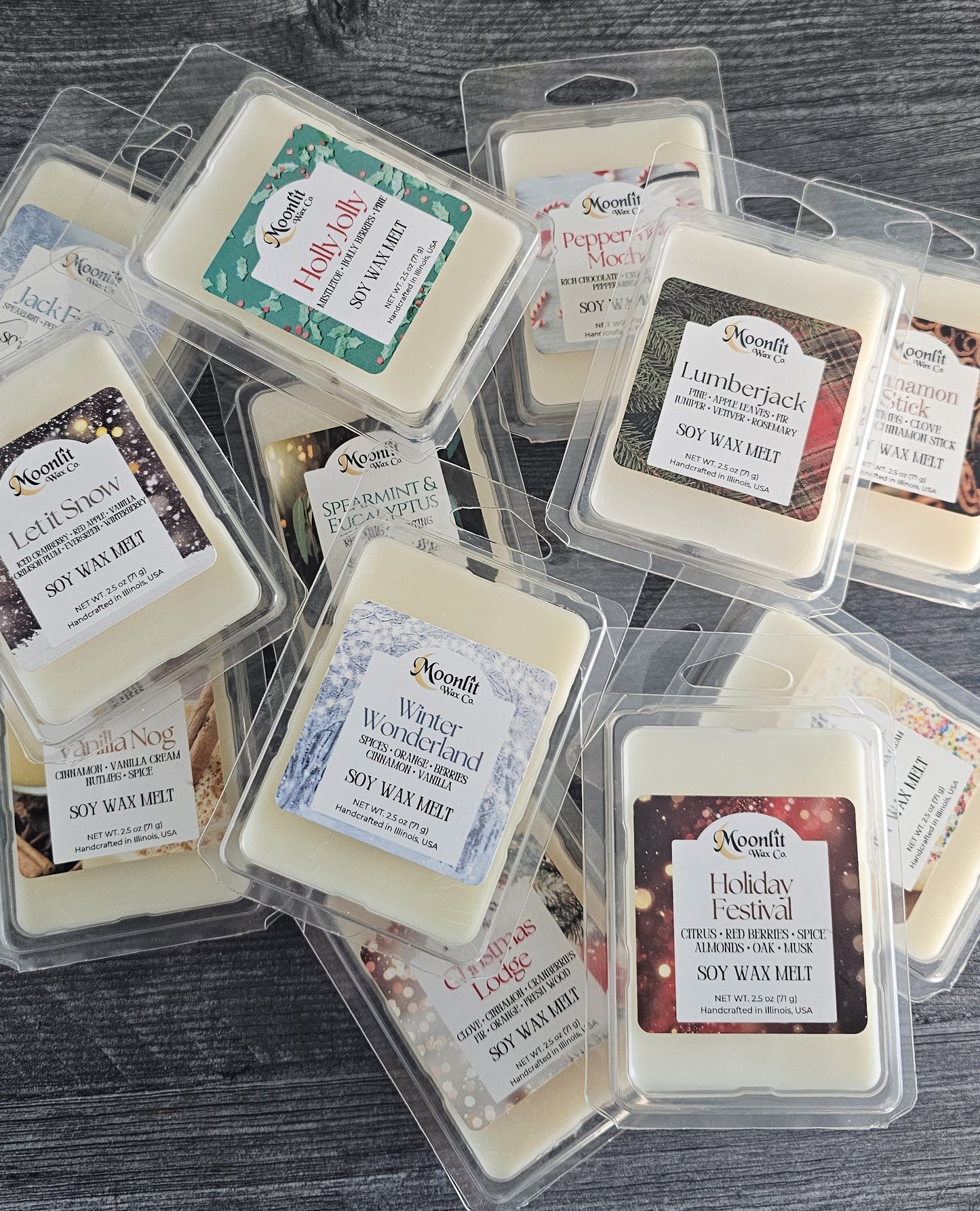 Winter & Holiday Soy Wax Melts